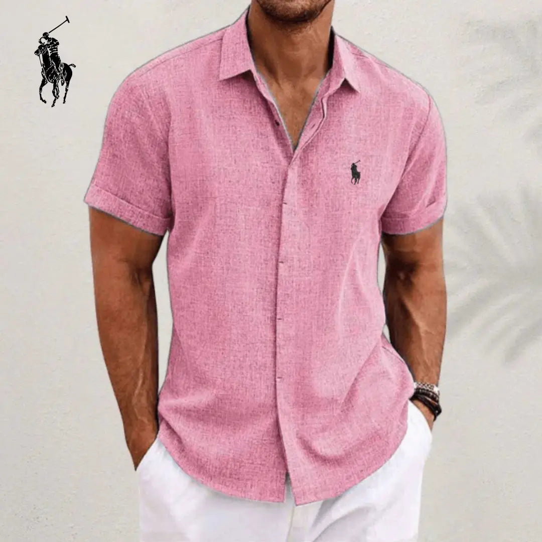 Ralph Lauren Elegant Linen Cotton Shirt