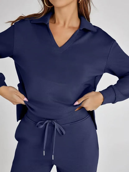 Women’s Wide Leg Lounge Co-ord | Two Piece