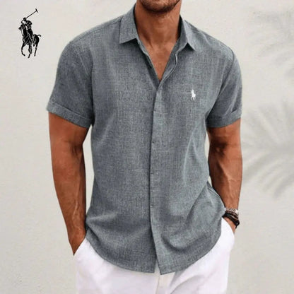 Ralph Lauren Elegant Linen Cotton Shirt