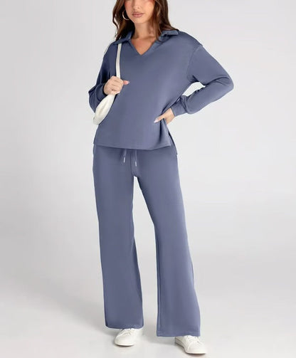 Women’s Wide Leg Lounge Co-ord | Two Piece