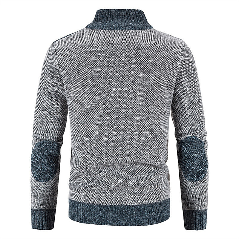 Men’s Wool Blend Jacket for Winter Casual Wear