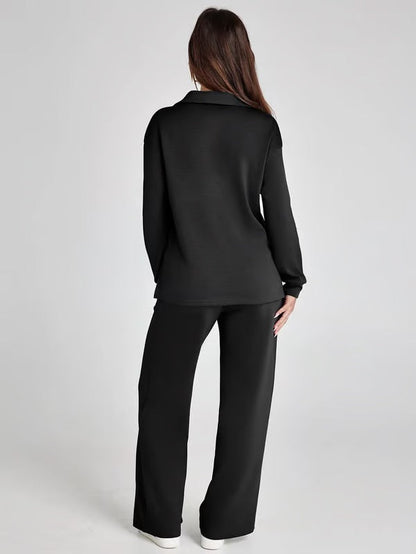 Women’s Wide Leg Lounge Co-ord | Two Piece