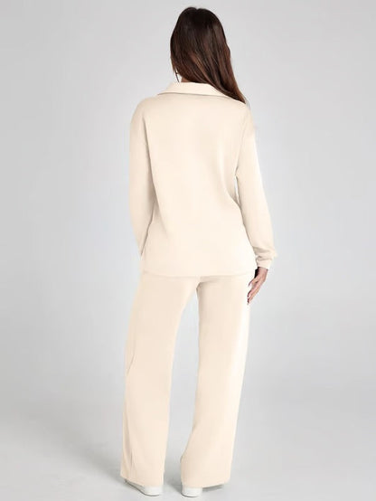 Women’s Wide Leg Lounge Co-ord | Two Piece