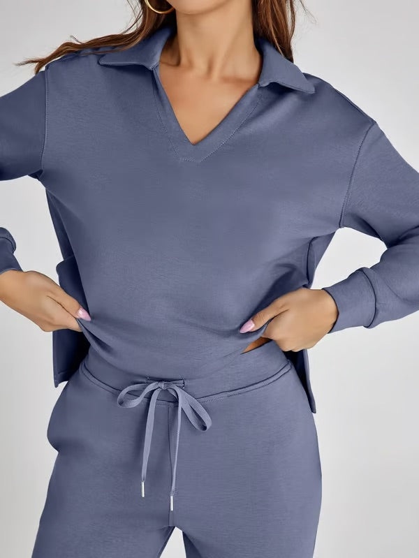 Women’s Wide Leg Lounge Co-ord | Two Piece