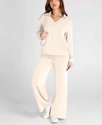 Women’s Wide Leg Lounge Co-ord | Two Piece