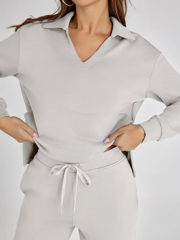 Women’s Wide Leg Lounge Co-ord | Two Piece