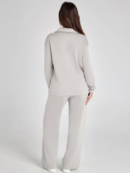 Women’s Wide Leg Lounge Co-ord | Two Piece